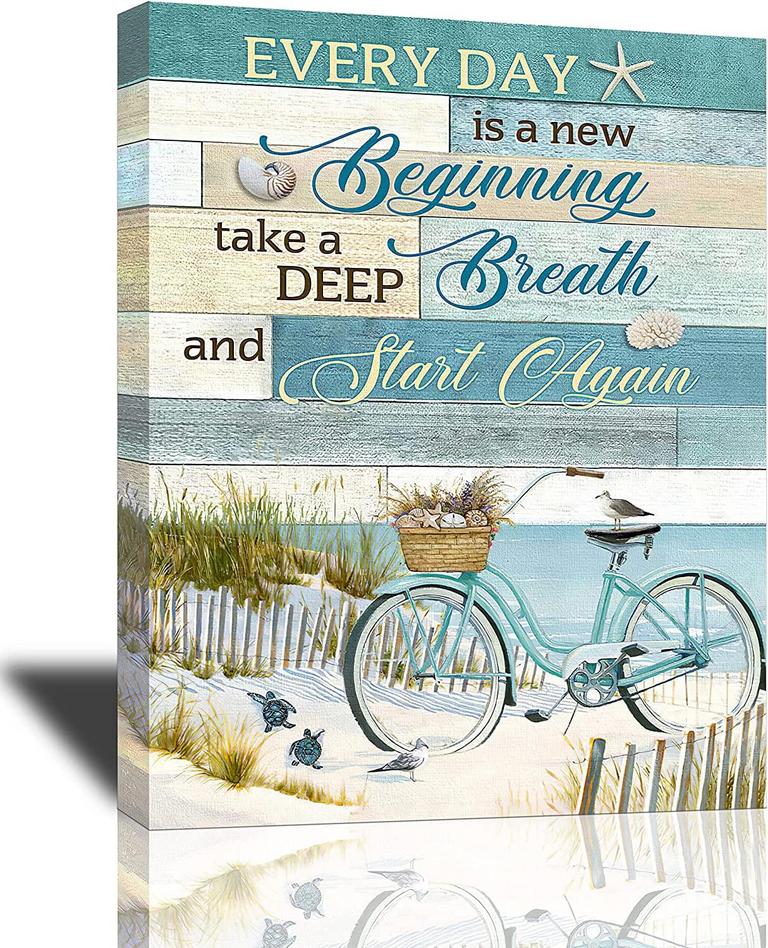 BUSYHEAD COASTAL WALL ART 12IN X 16IN