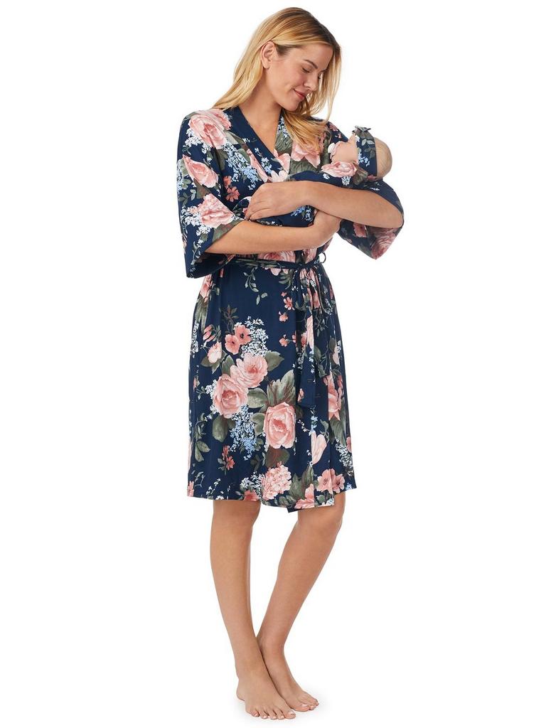 MOMMY ME ROBE & SWADDLE SET S/M