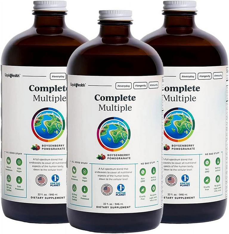 LIQUIDHEALTH LIQUID VITAMINS 32 FL OZ 3PK