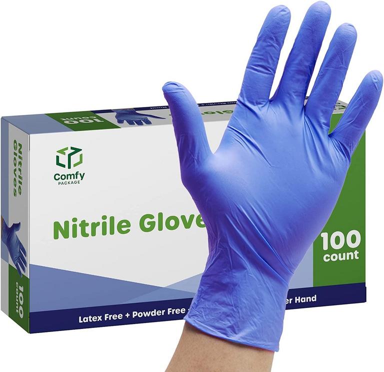 COMFY PACKAGE NITRILE GLOVES XL 100PK