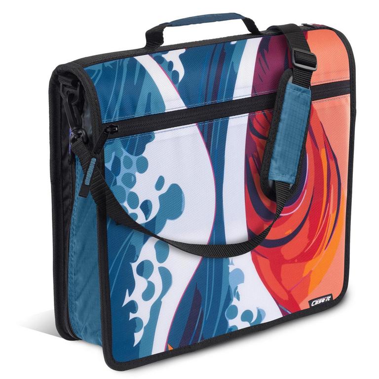 CASE-IT 3IN ZIPPER BINDER