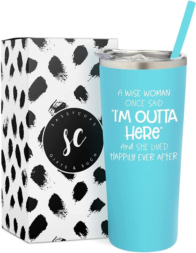 SASSYCUPS 22OZ WISE WOMAN TUMBLER