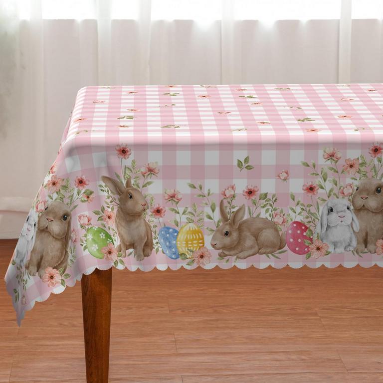 60X120IN EASTER TABLECLOTH