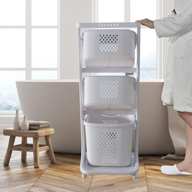 CATGOOD 3-TIER LAUNDRY HAMPER