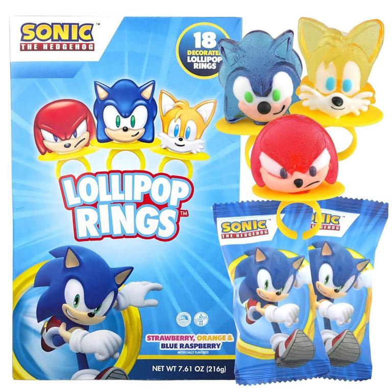 IMAGININGS SONIC LOLLIPOP RINGS 18CT