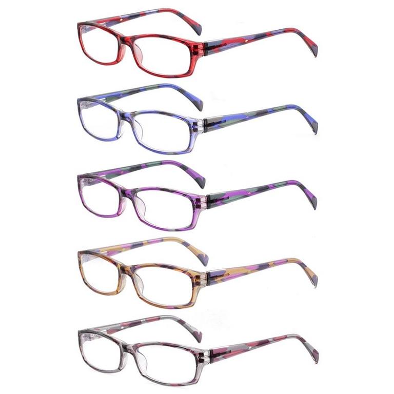 BONCAMOR BLUE LIGHT READING GLASSES +2.75X 5PK