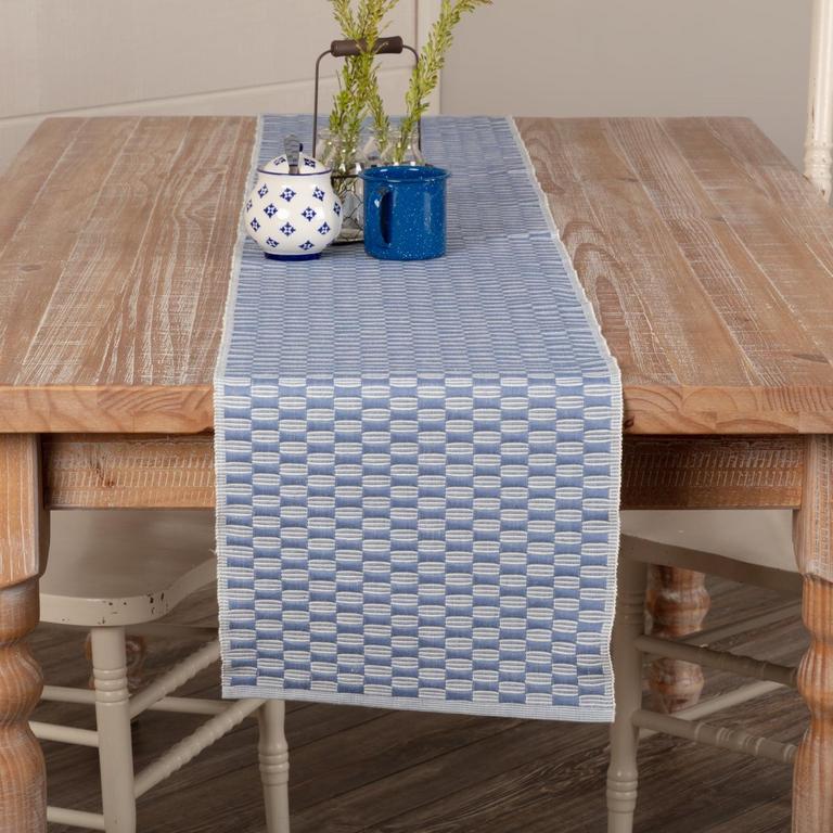 VHC BRANDS FARMHOUSE TABLE RUNNER 13IN X 72IN