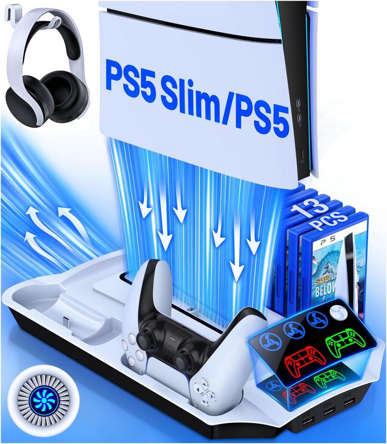 ESYWEN PS5 STAND W/ COOLING FAN