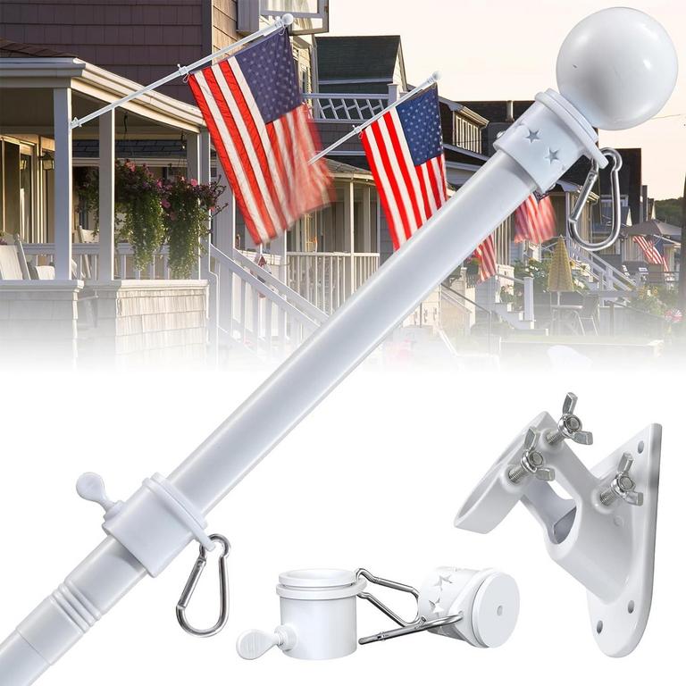 BSBSBEST 5IN X 5FT FLAGPOLE KIT
