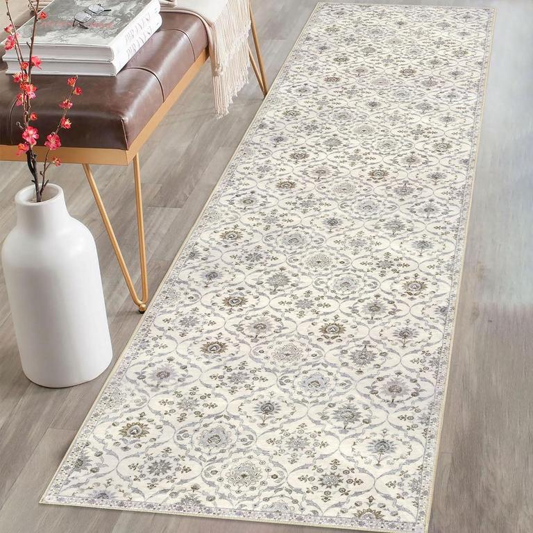 IOHOUZE 2FT X 8FT RUG BEIGE
