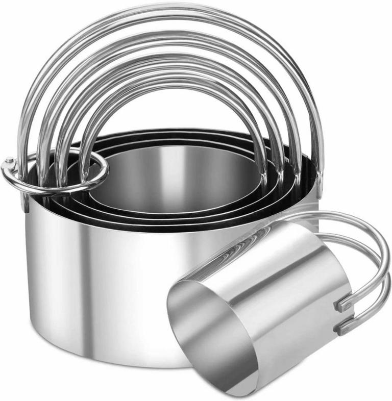 KABUER CIRCLE COOKIE CUTTER SET