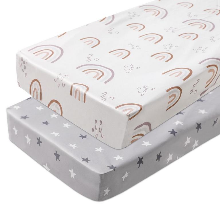 GLLQUEN BABY SHEETS 38IN X 26IN 2PK