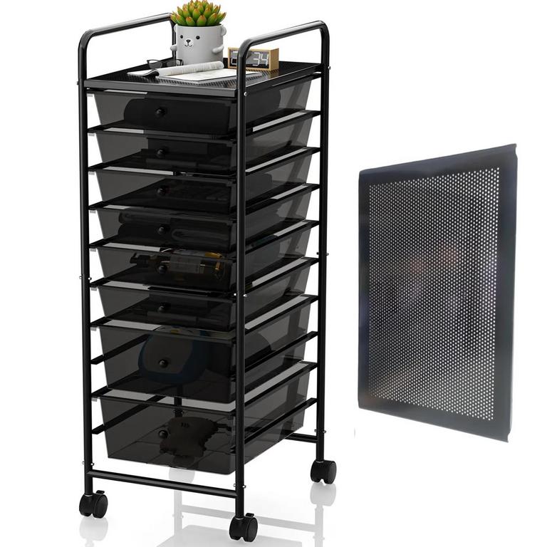 NRSUEN 10TIER ROLLING CART