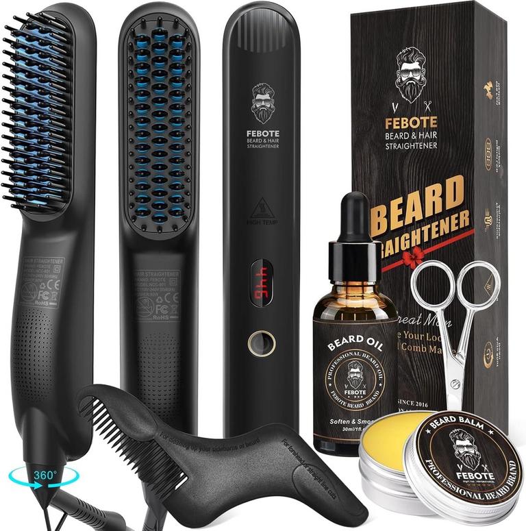 FEBOTE BEARD STRAIGHTENER KIT