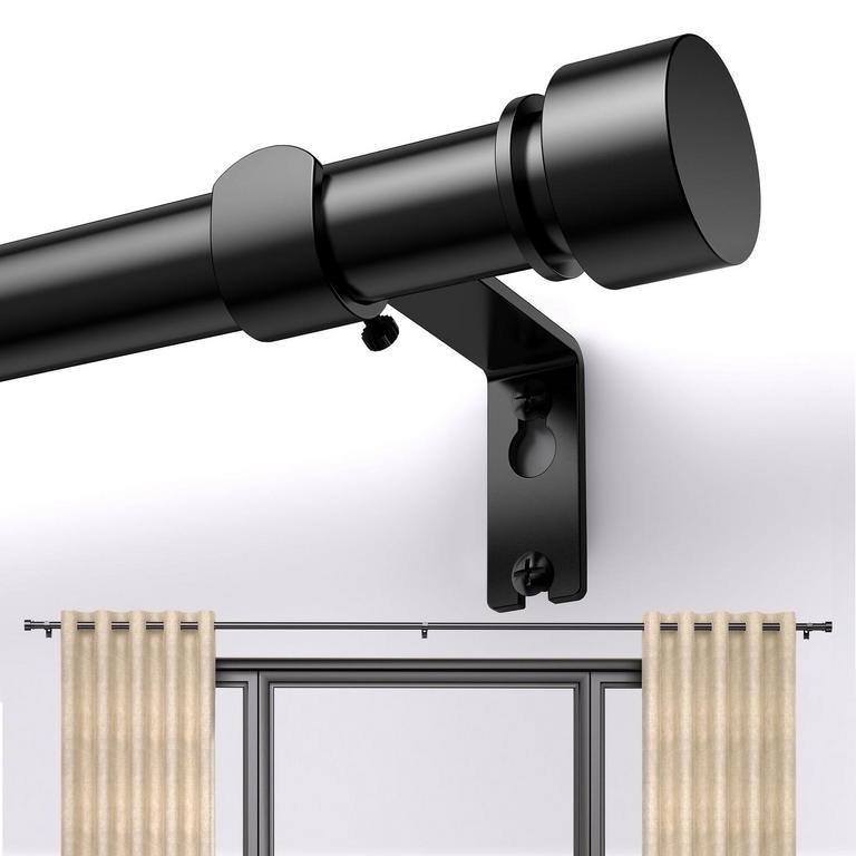 2 TITANOCK SHORT 17-30IN CURTAIN RODS