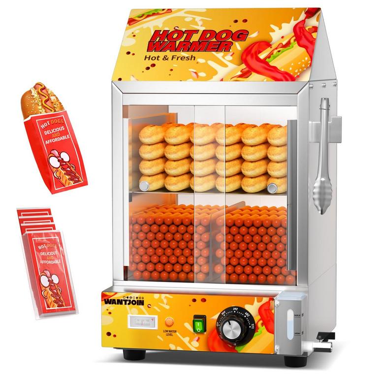 WANTJOIN HOT DOG STEAMER