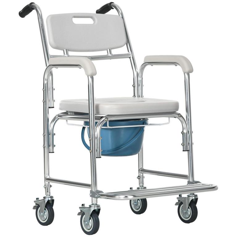HOMCOM 3IN1 SHOWER COMMODE