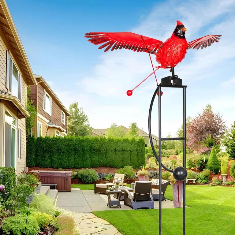 DEMAGNNIE CARDINAL GARDEN STAKE 62.7IN