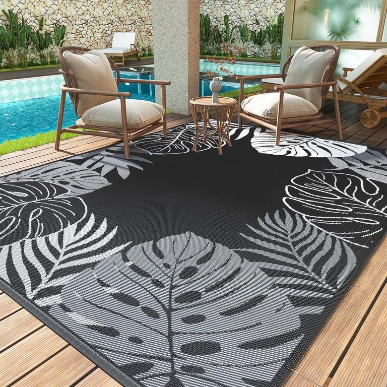 SIXHOME 9FT X 12FT OUTDOOR RUG