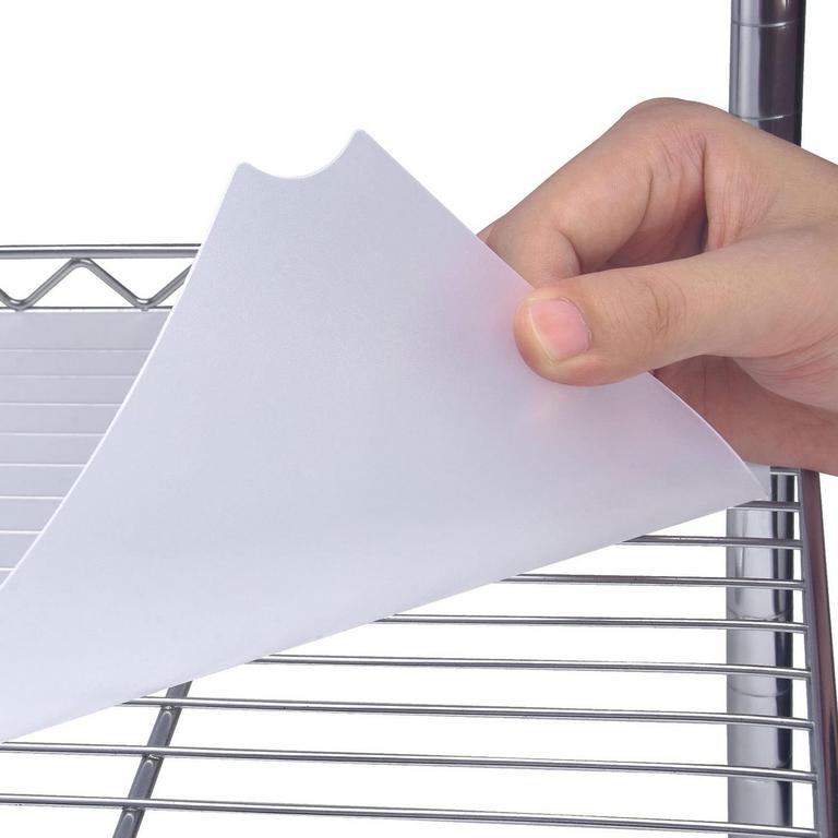 SLENDOR WIRE SHELF LINERS 17IN X 46.7IN 5PK