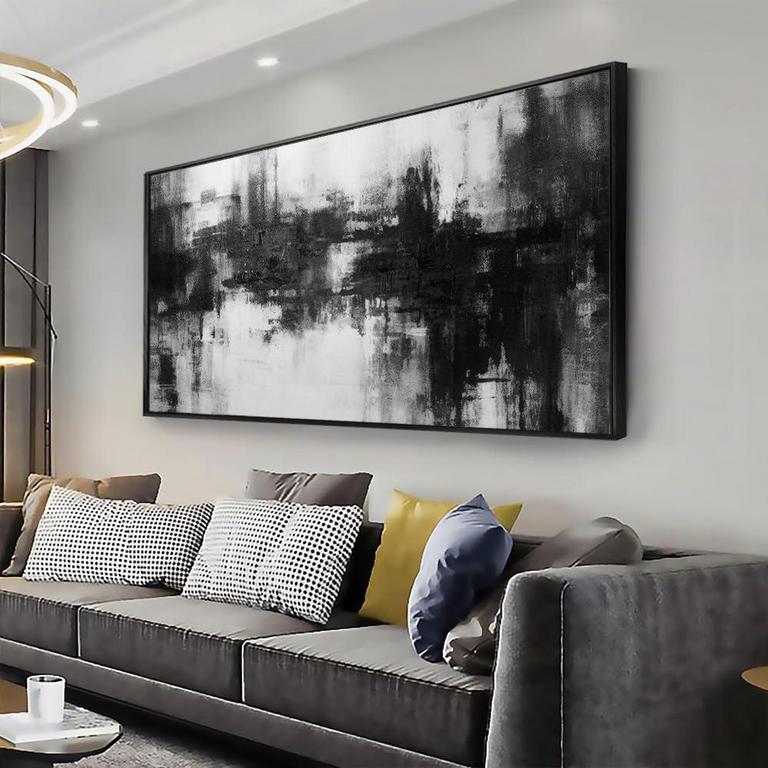 VHMING ABSTRACT WALL ART 24IN X 48IN 