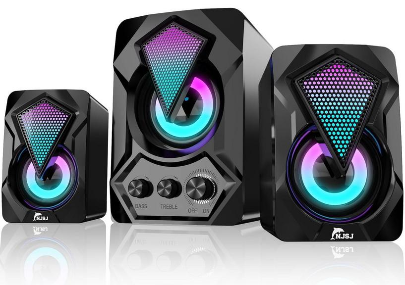 NJSJ USB 2.1 SPEAKERS & SUBWOOFER SET 