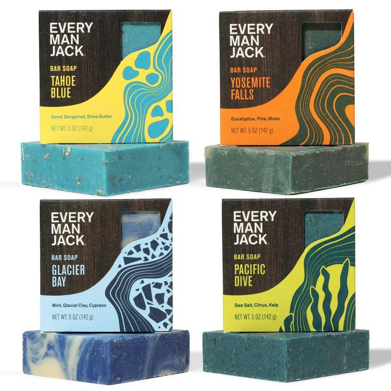EVERY MAN JACK MEN'S SOAP 4PK