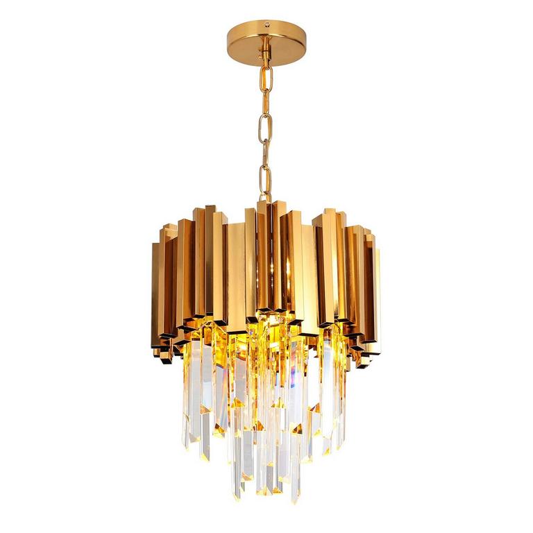ZIROOPLUS MODERN CHANDELIER 12"D