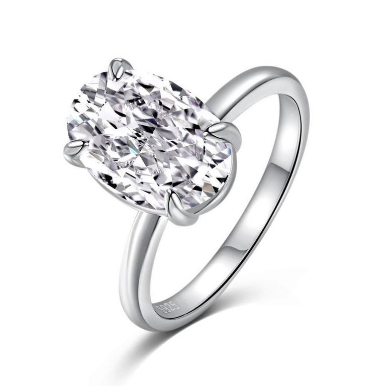 LUNA VALLEY 3.5CT ENGAGEMENT RING WOMEN'S SZ 8