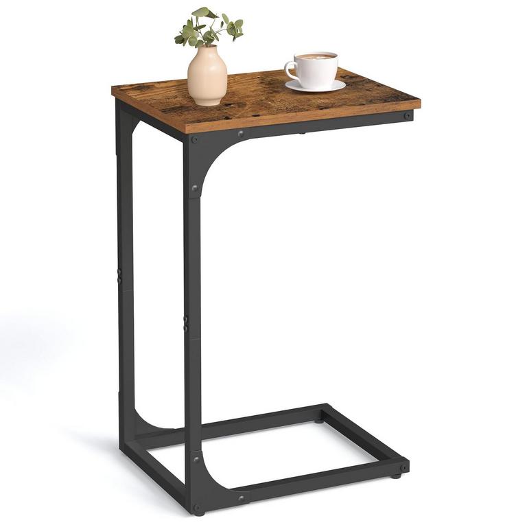 VASAGLE C-SHAPED END TABLE