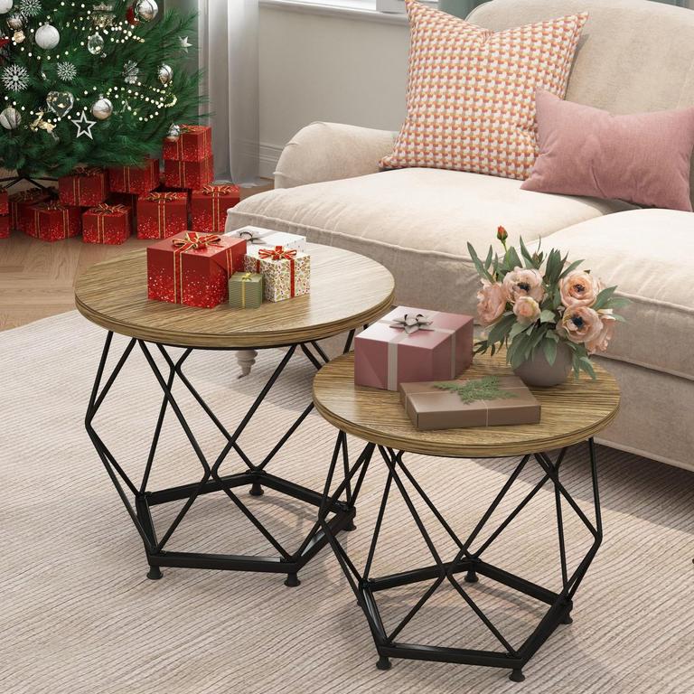 MATORESU COFFEE TABLES 2PCS