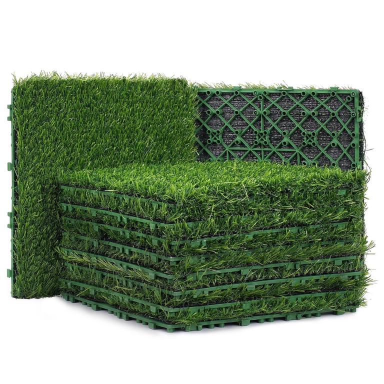 12PK ARTIFICIAL GRASS TILES
