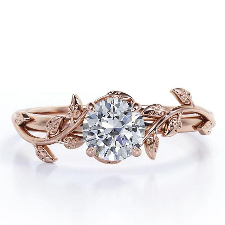 JEENMATA 0.50 CT RING SZ 7