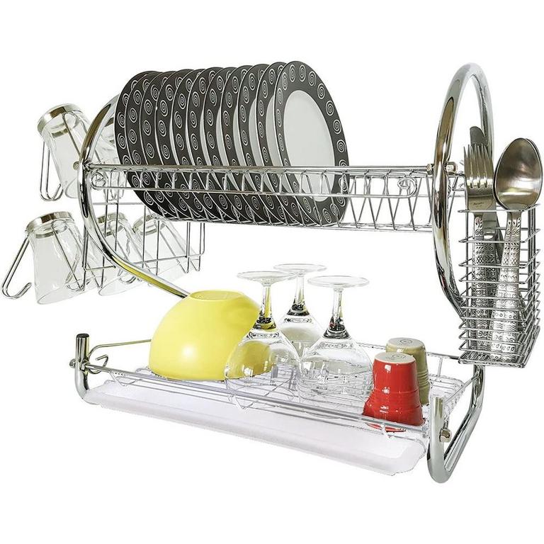 MIGHTY ROCK 2 TIER DISH RACK