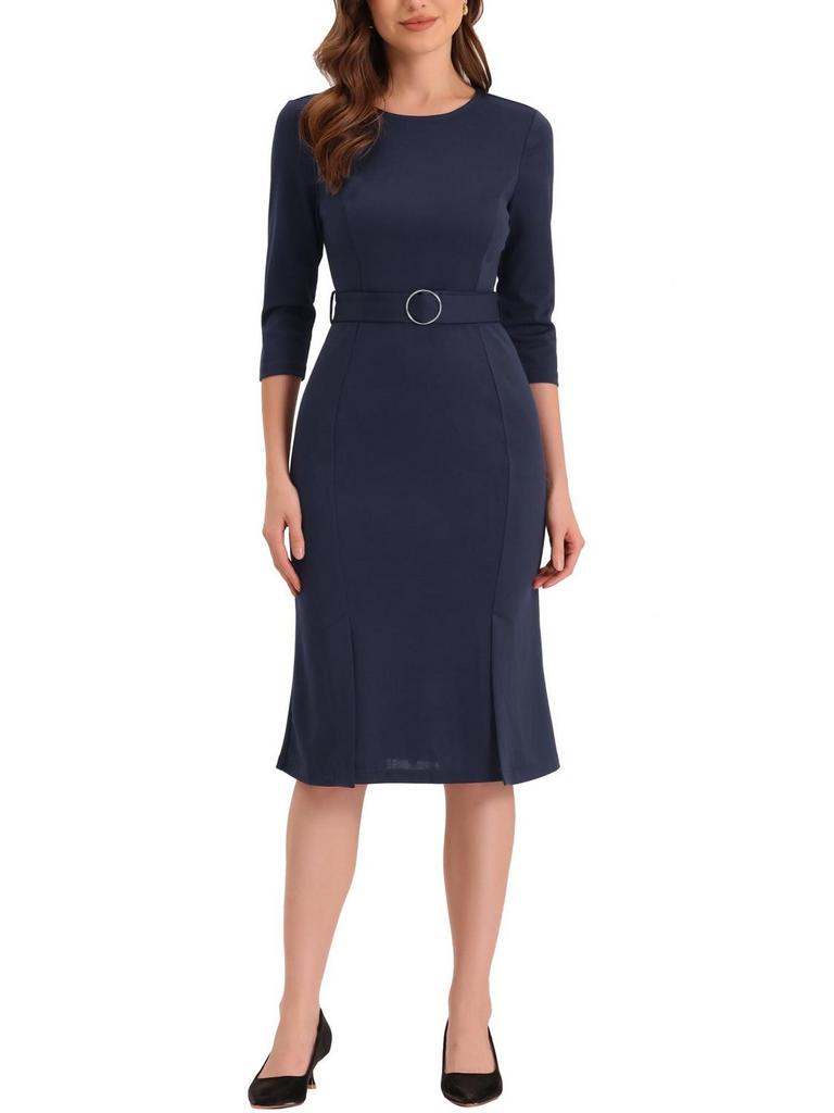M ELEGANT SLIT DRESS