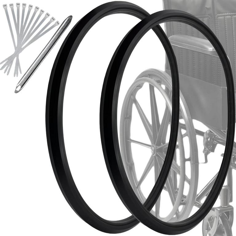 LEHUOJIA 24IN WHEELCHAIR TIRES 2PK
