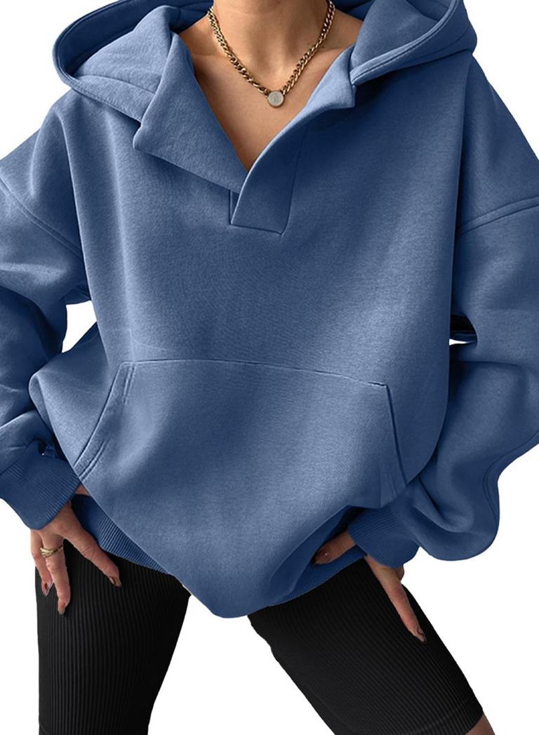 XL VNECK HOODIE