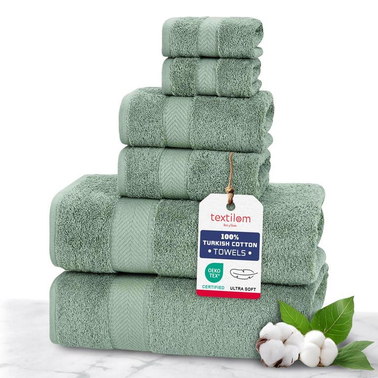 6PC BATH TOWELS SET