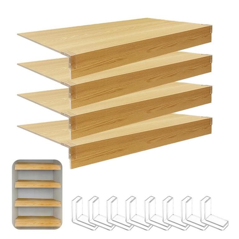 KHASIM WIRE SHELF COVERS 24IN X 12IN 4PK
