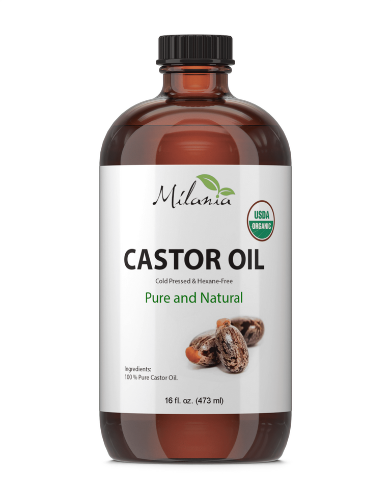 MILANIA 16OZ CASTOR OIL