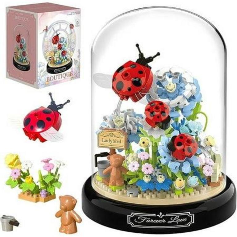 SYRINX FLOWER BUTTERFLY BOUQUET BUILDING BLOCK SET