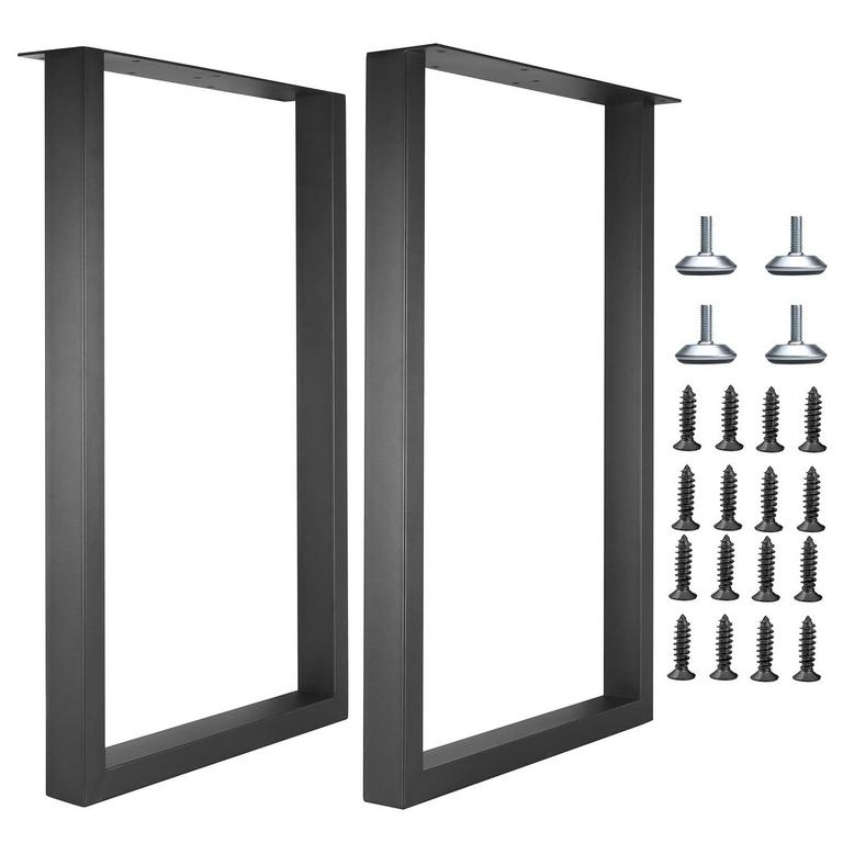 TOPSAIR METAL TABLE LEGS 28IN 2PK