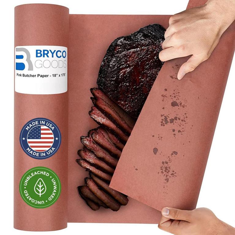 BRYCO GOODS PINK BUTCHER PAPER ROLL 18IN X 175FT
