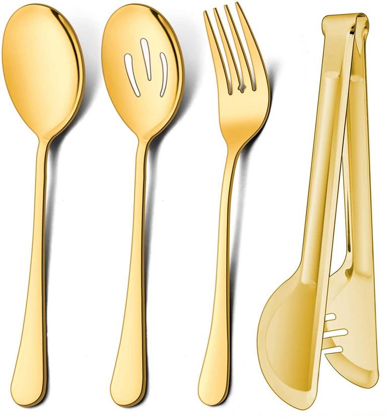 VESTEEL 12PC GOLD UTENSILS