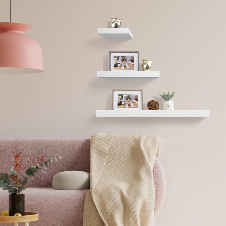 YUELAKE WALL SHELVES 3PK