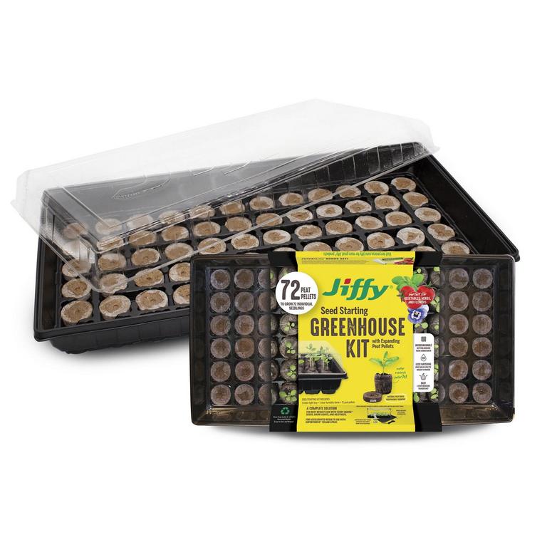JIFFY GREENHOUSE KIT 36MM 4PK