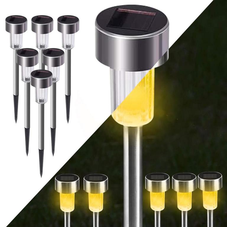 WHATOOK SOLAR GARDEN LIGHTS 12PK