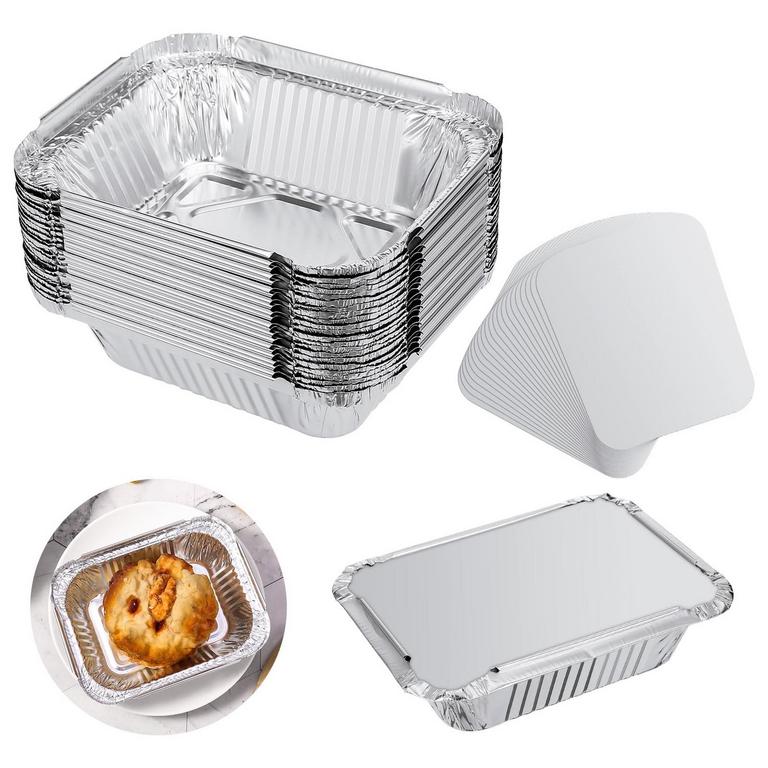 TOPEKADA 40PK ALUMINUM PANS 5IN X 4IN
