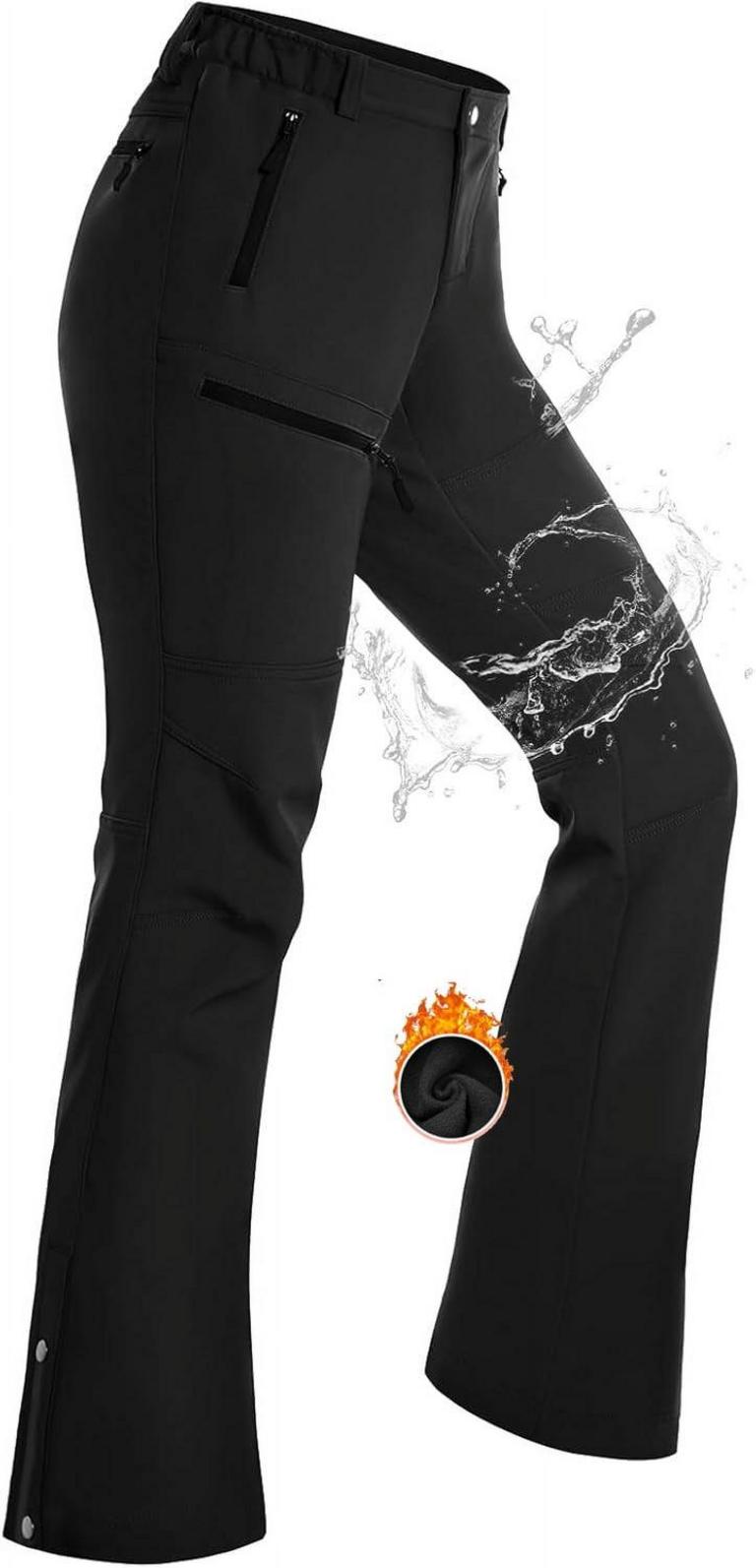 HIAUSPOR WOMENS SNOW PANTS XL