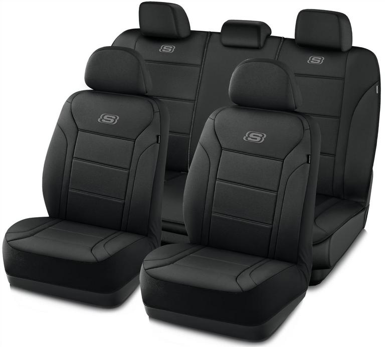 SKECHERS CAR SEAT COVERS FULL SET